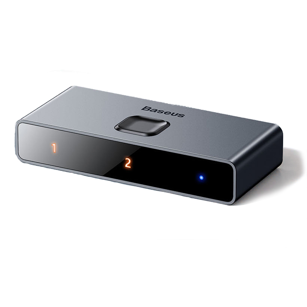 베이스어스 매트릭스 HDMI 선택기 (1in2 또는 2in1출력선택) (CAHUB-BC0G)