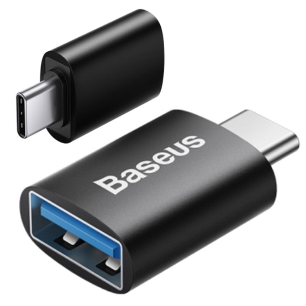 베이스어스 OTG C타입 TO USB 3.1 10Gbps 변환 젠더 (블랙)