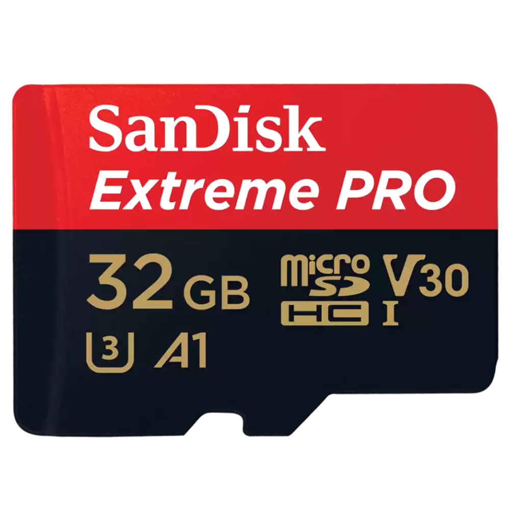 SanDisk Extreme PRO microSDXC UHS-I (32GB) (SD변환 어댑터 포함) 메모리카드