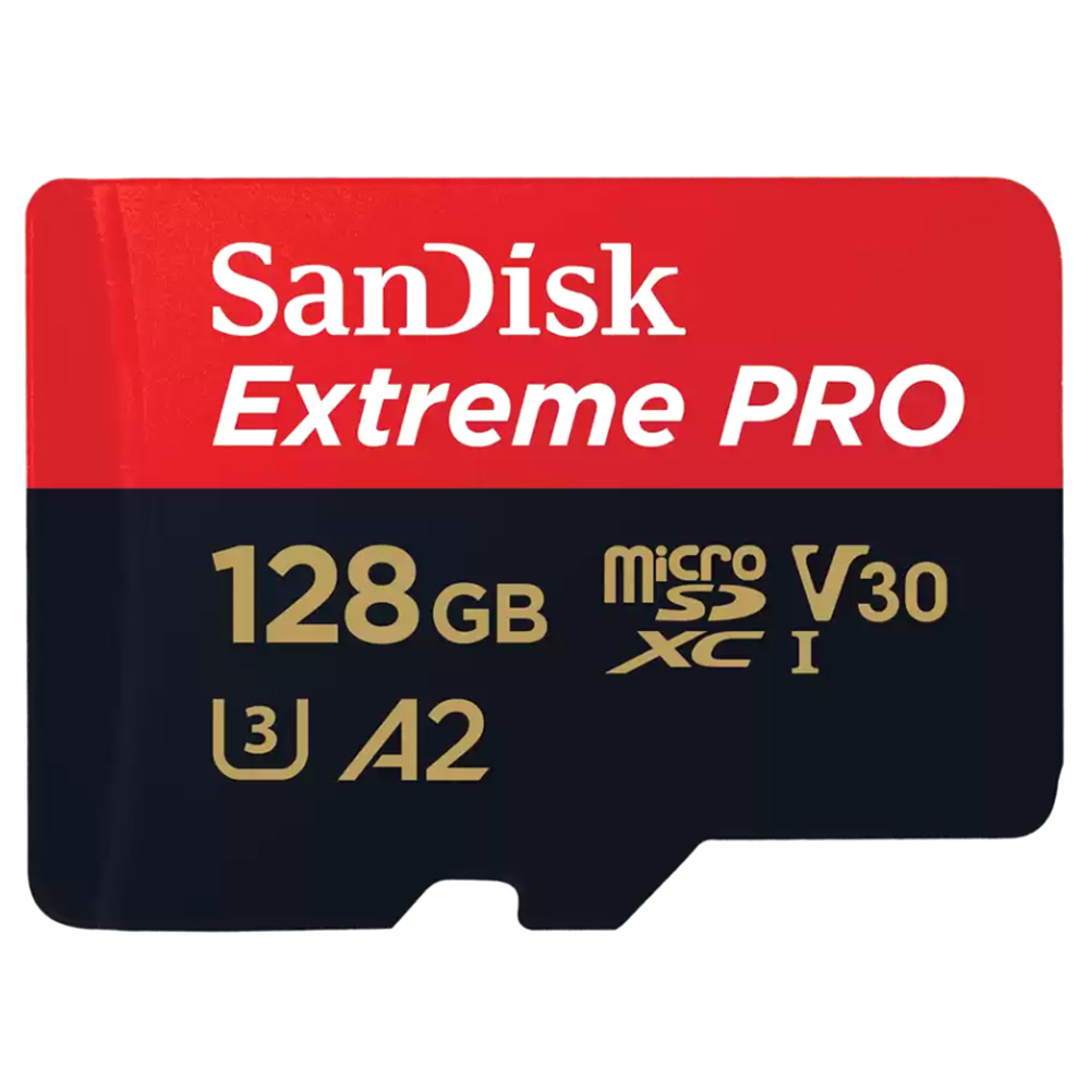 SanDisk Extreme PRO microSDXC UHS-I (128GB) (SD변환 어댑터 포함) 메모리카드