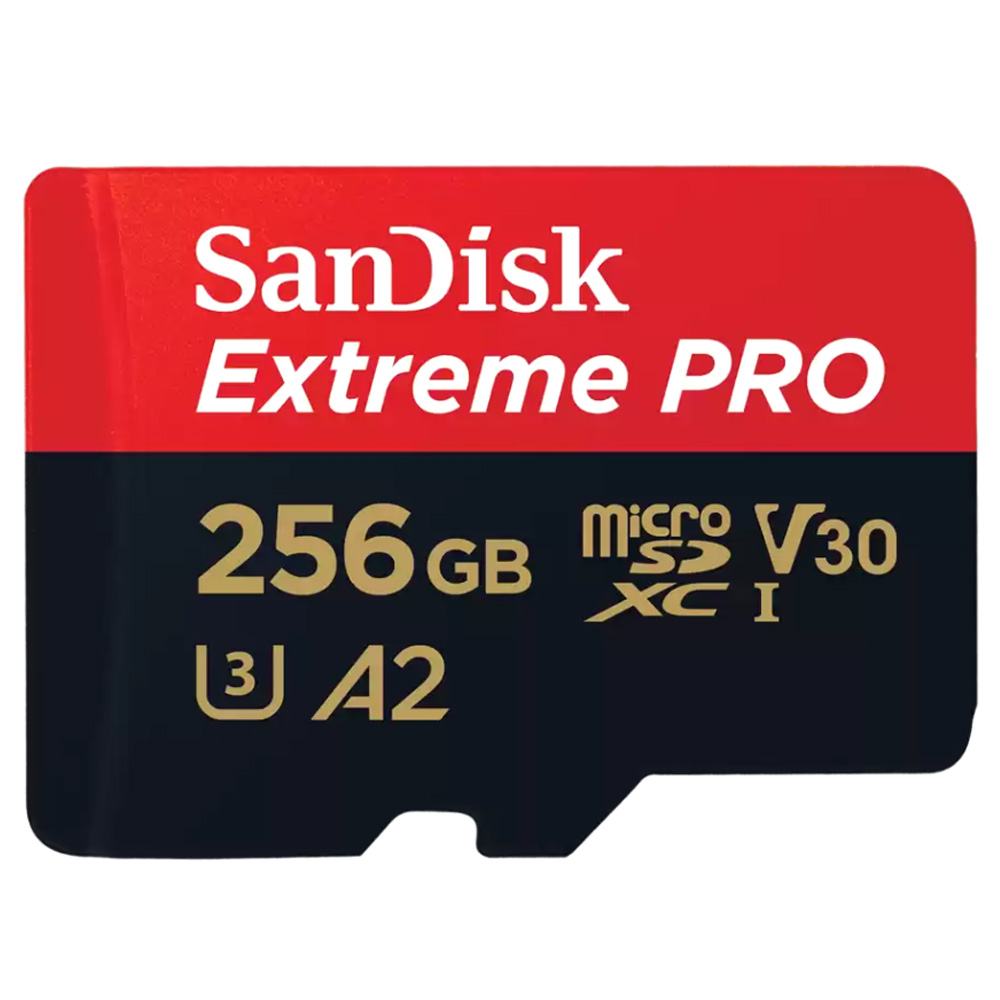 SanDisk Extreme PRO microSDXC UHS-I (256GB) (SD변환 어댑터 포함) 메모리카드