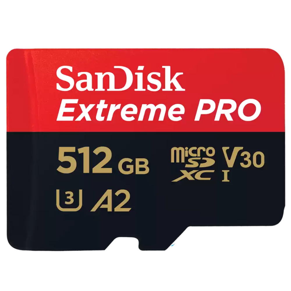 SanDisk Extreme PRO microSDXC UHS-I (512GB) (SD변환 어댑터 포함) 메모리카드
