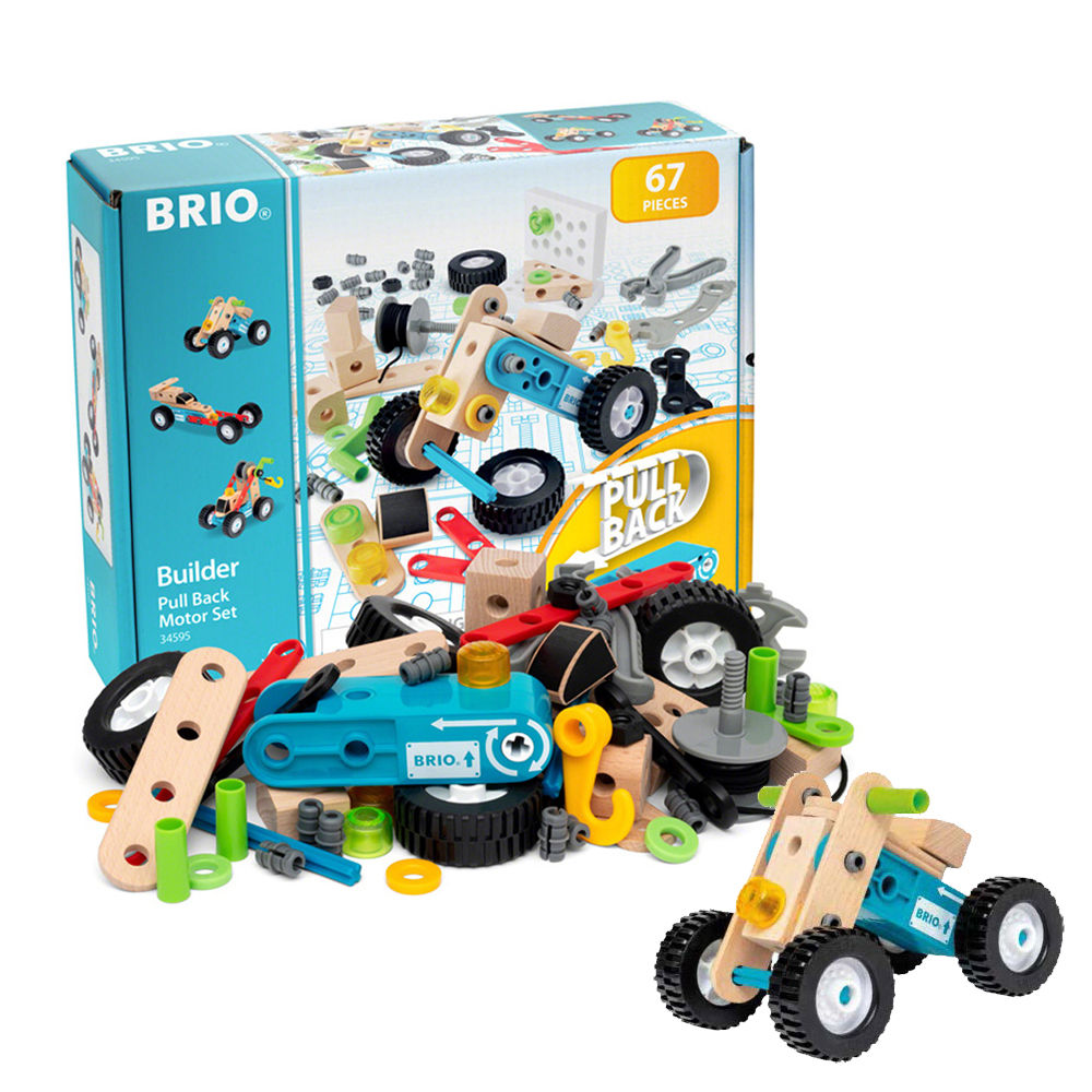 ●브리오 빌더 풀백 모터 세트 (67pcs) (34595)