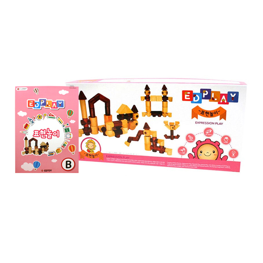 ●에드토이 에드플레이 표현놀이 42pcs