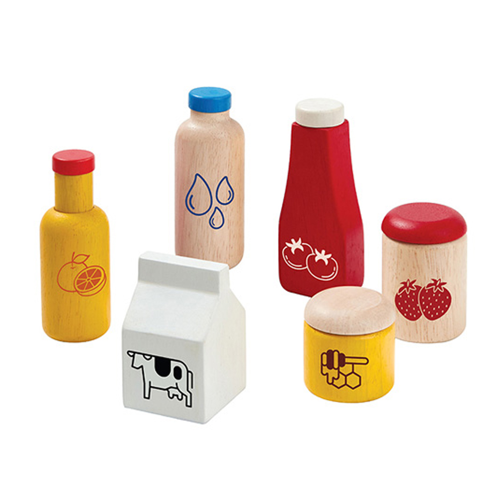 플랜토이즈 주방놀이 음료 및 소스세트 (3432)