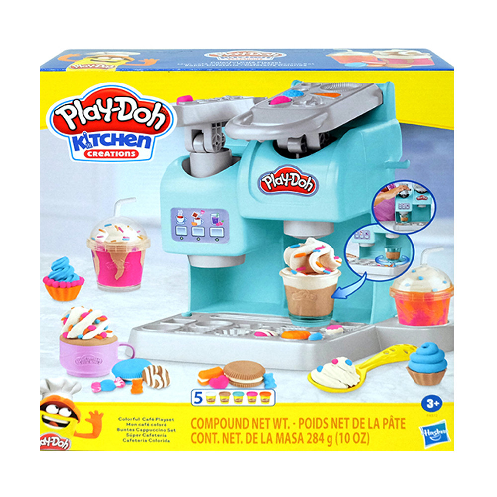 플레이도우 클레이 알록달록 카페놀이 (F4372)