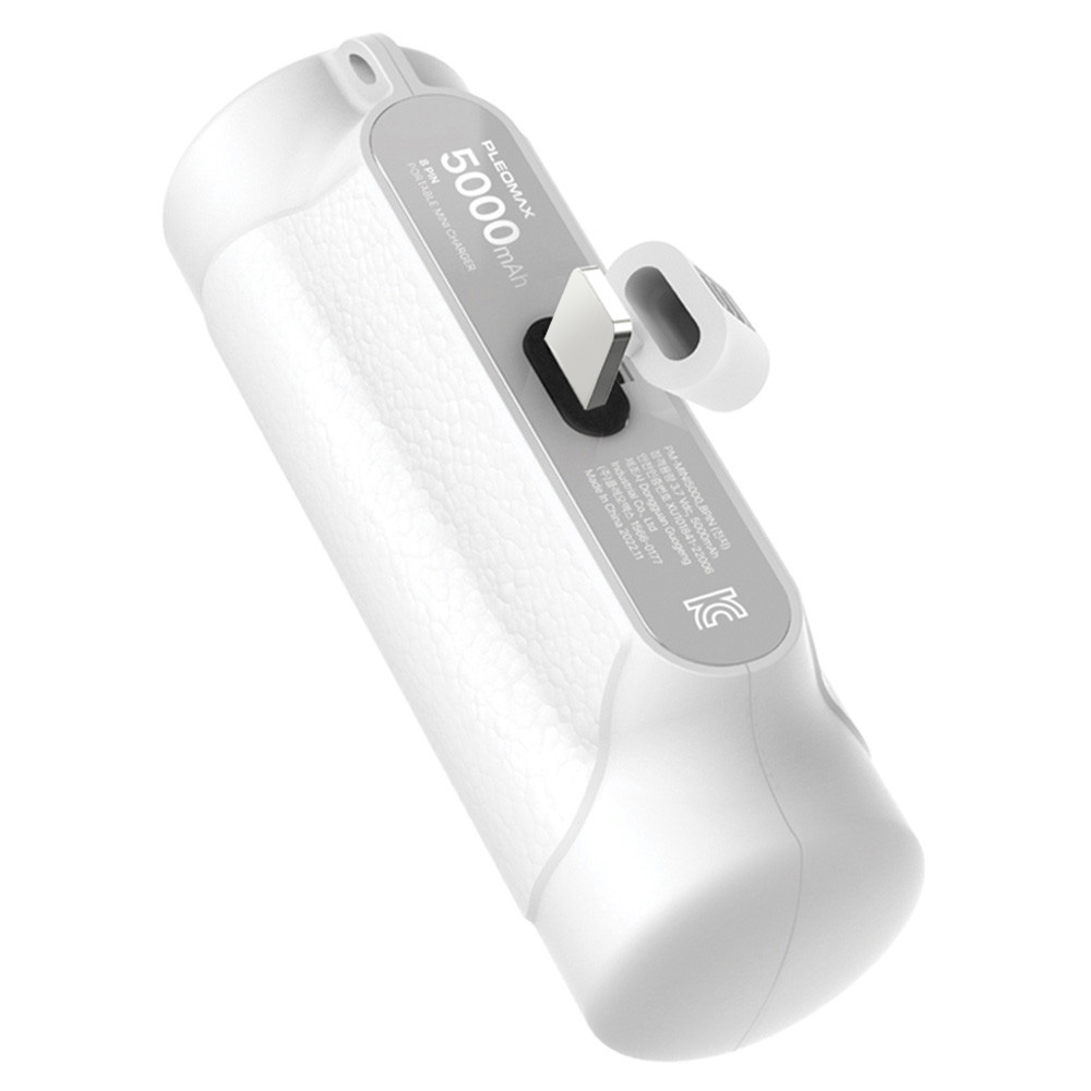 PLEOMAX 일체형 미니 보조배터리 8핀 (PM-MINI5000)