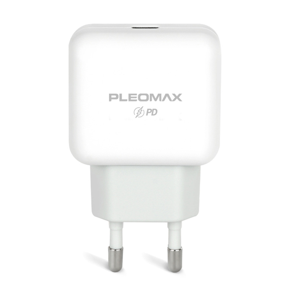 PLEOMAX 가정용 충전기 분리형 PD 20W 1포트 (PMQC-E2200) (케이블미포함) 고출력 고속충전