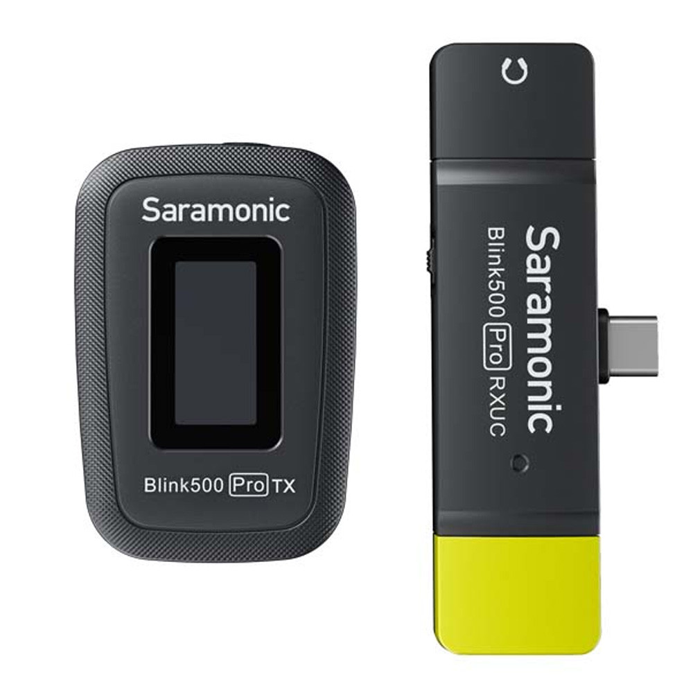 Saramonic 무선 송수신 클립 온 마이크 (안드로이드용) Blink500 Pro B5