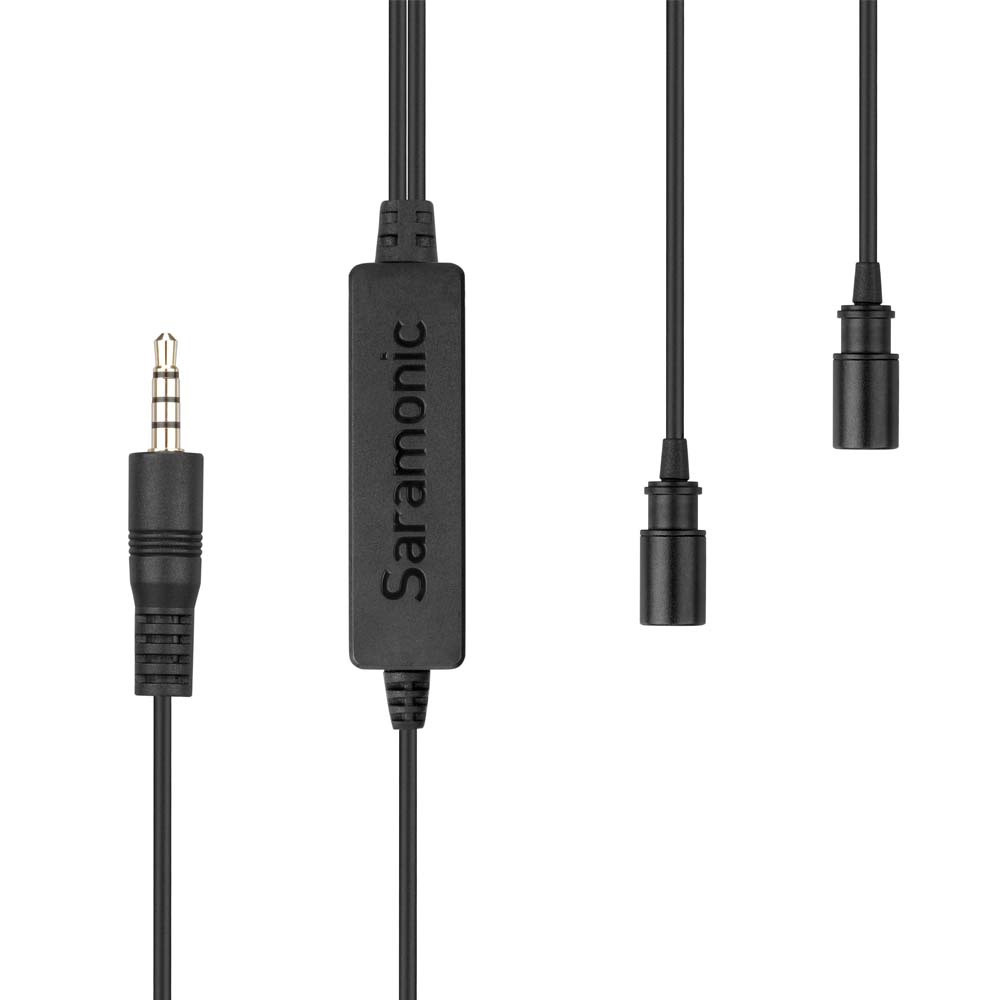Saramonic 무지향성 라발리에 마이크 LavMicro 2M