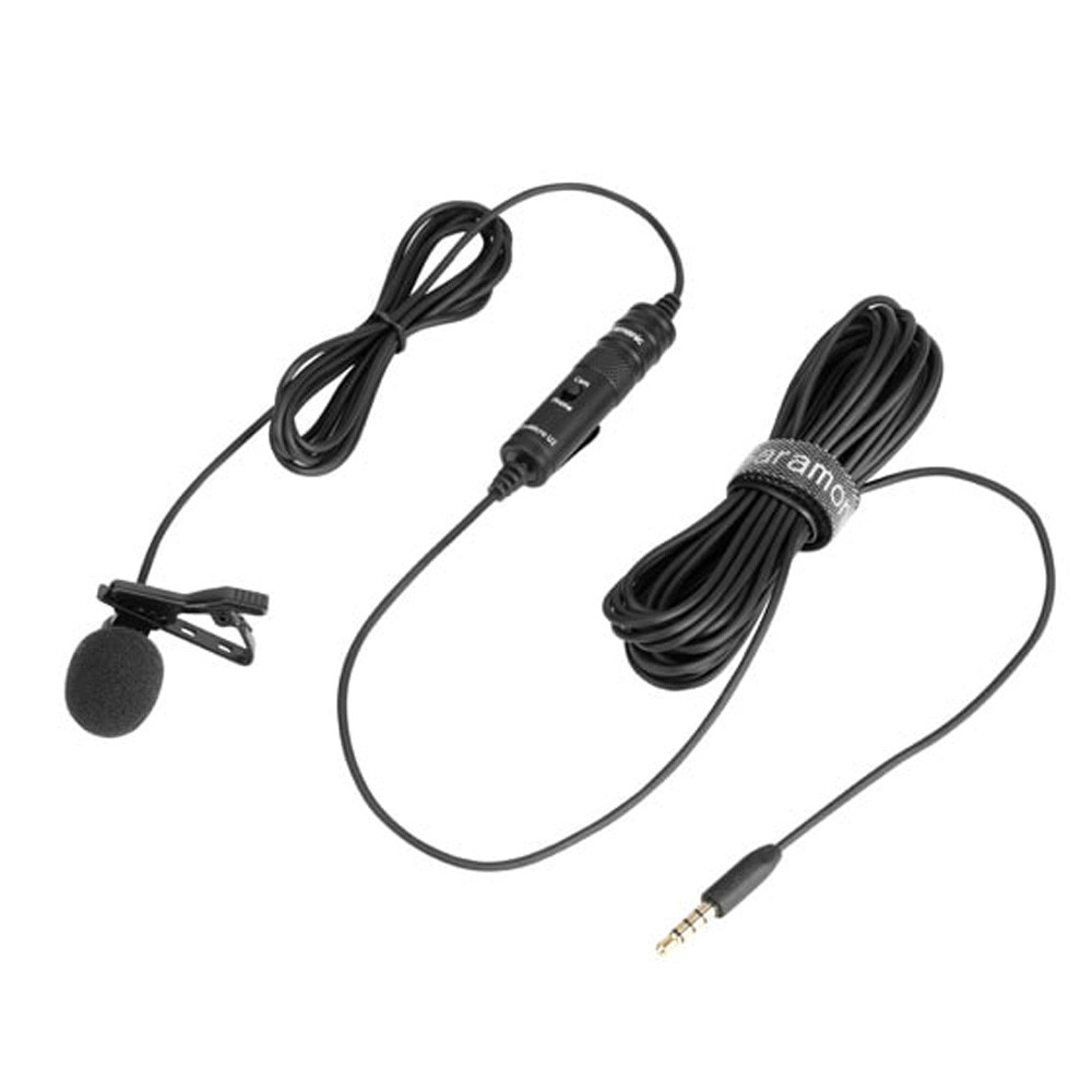 Saramonic 전방향성 고감도 초소형 클립 온 마이크 LavMicro U2