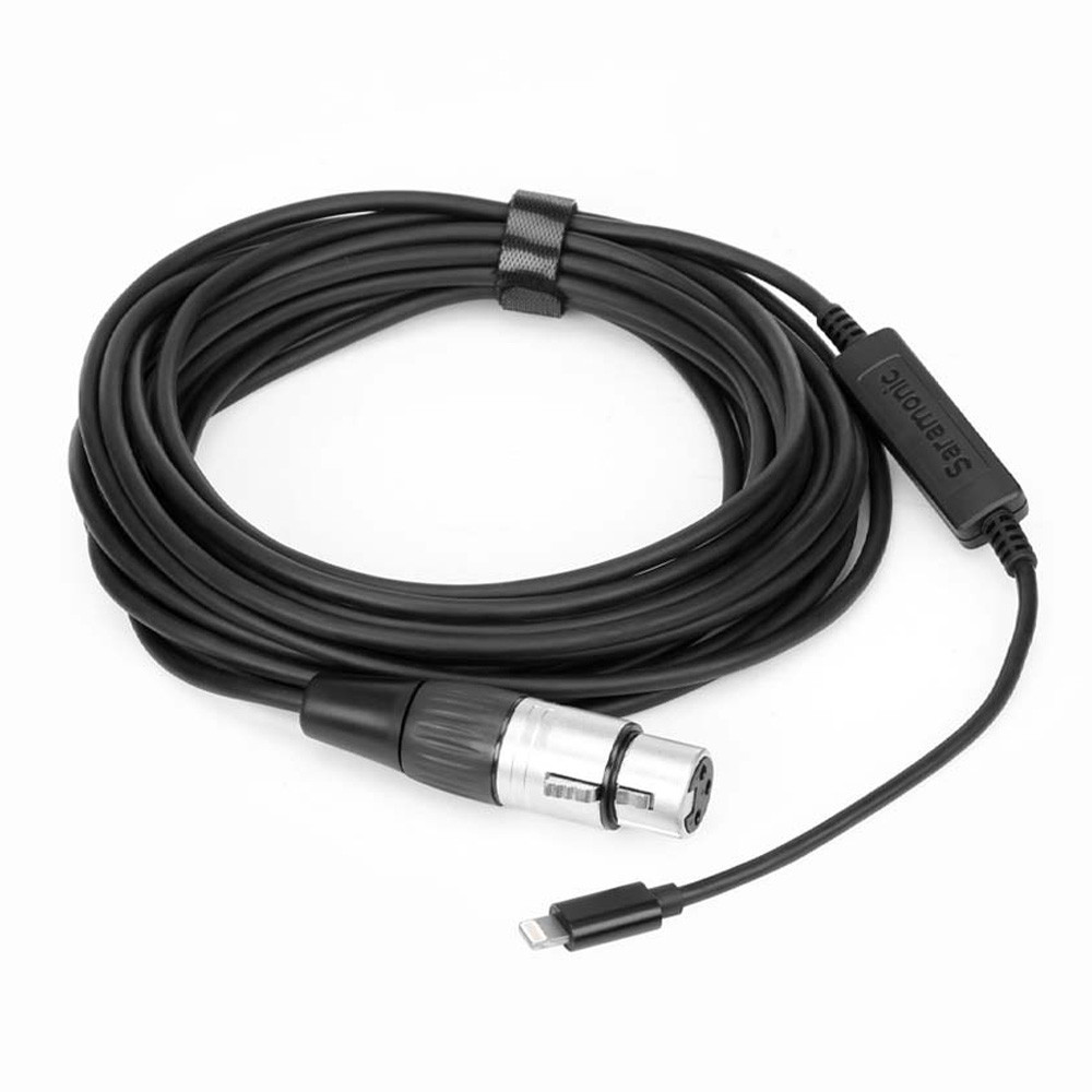 Saramonic 오디오 인터페이스 (FeMale XLR 라이트닝 잭) LC-XLR