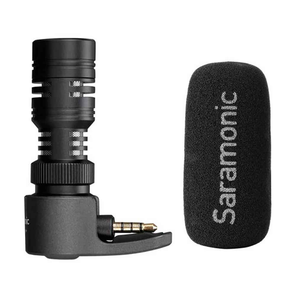 Saramonic 단일지향성 콘덴서 마이크 SmartMic plus