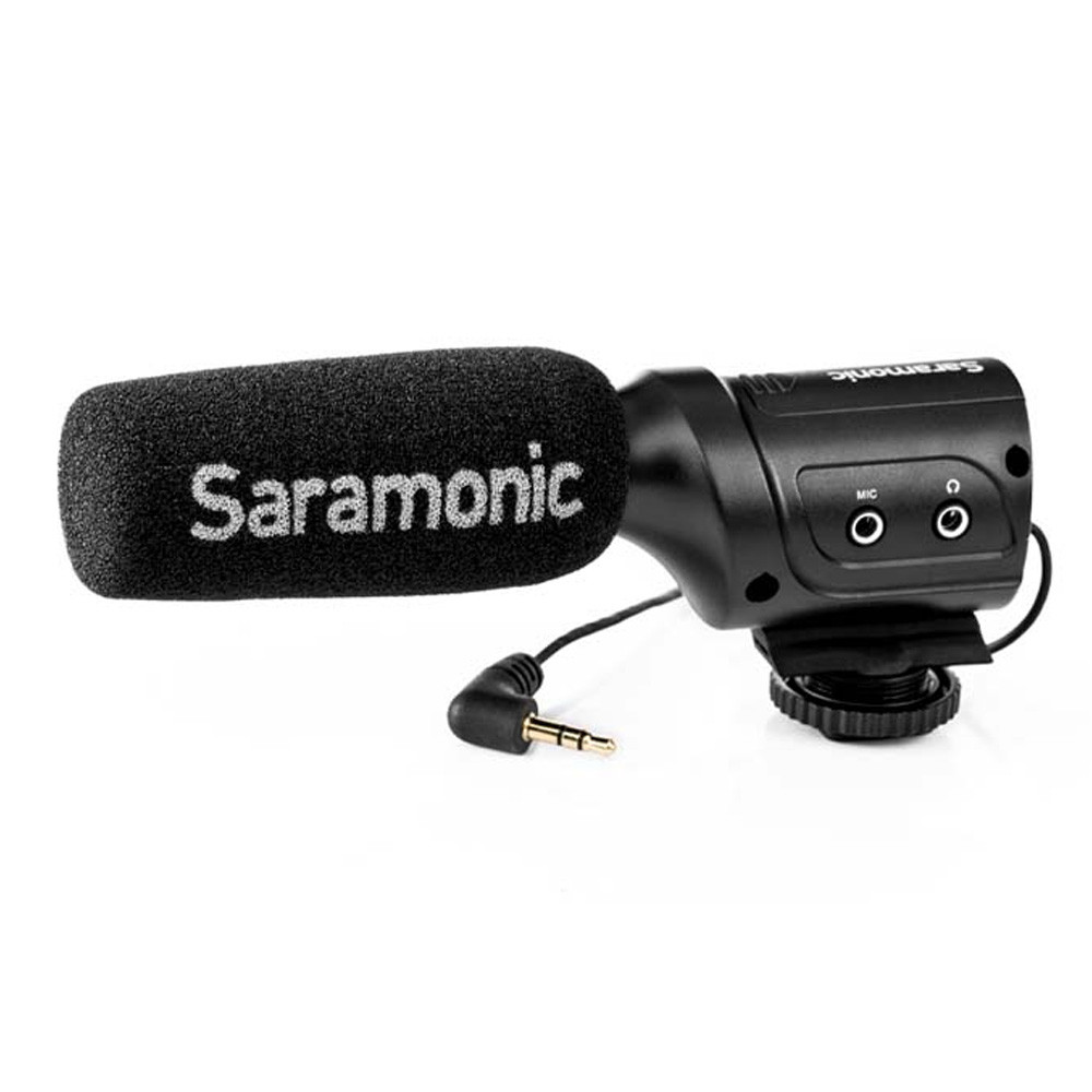 Saramonic 경량 단일지향성 콘덴서 마이크 SR-M3