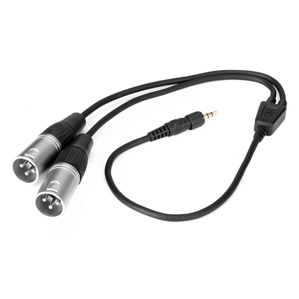 Saramonic 잠금식 무선 마이크용 듀얼출력 케이블 SR-UM10-CC1