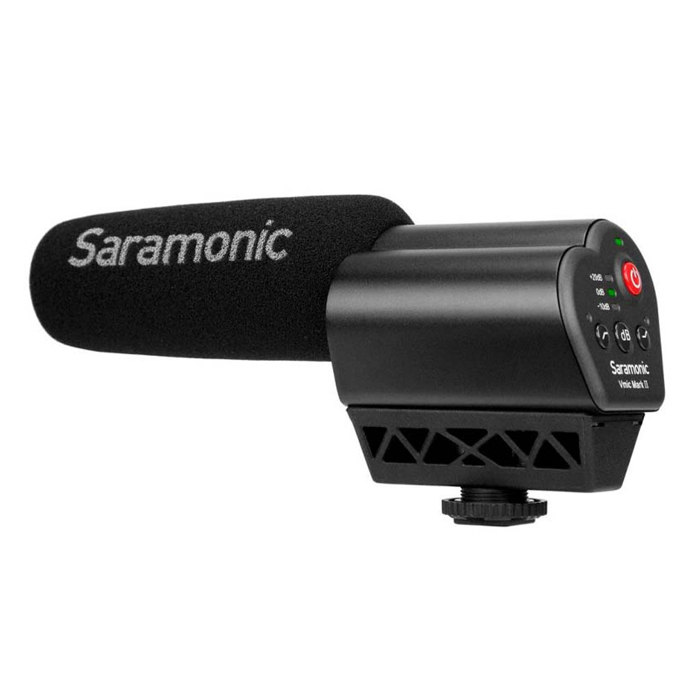 Saramonic 온 카메라 콘덴서 샷건 마이크 Vmic Mark2