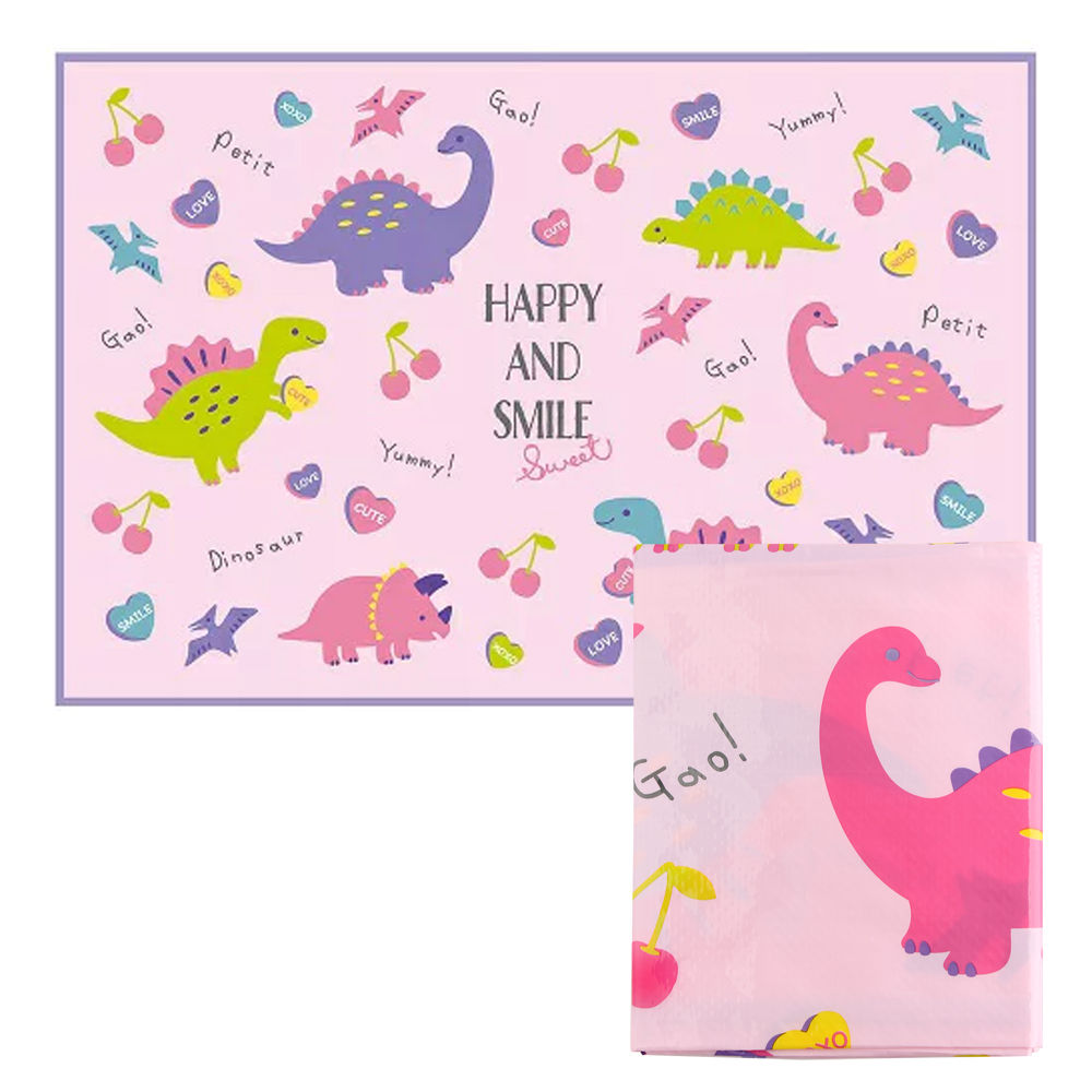 스케이터 1인용 돗자리 휴대용 매트 (해피 스마일)