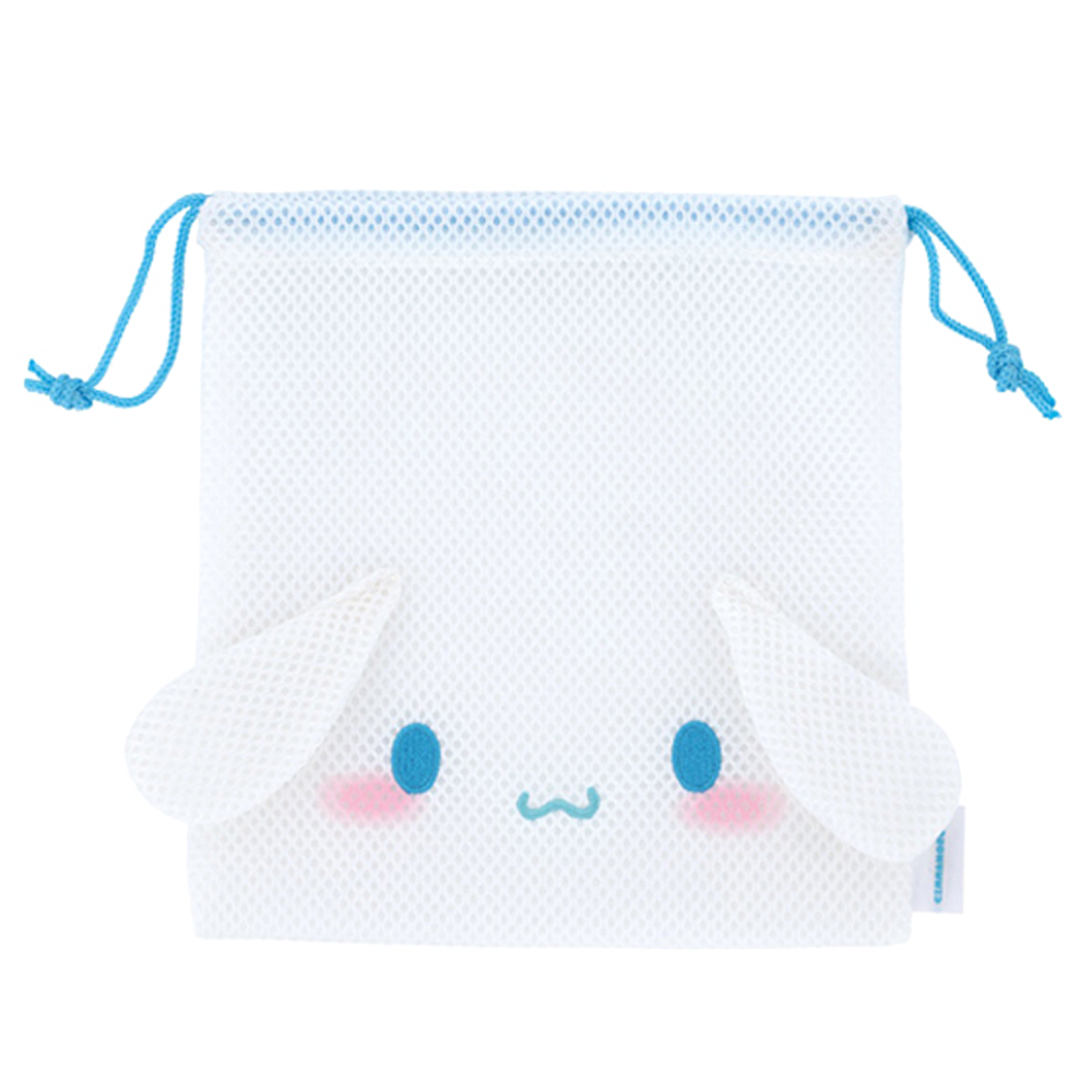 스케이터 파우치 시나모롤 메쉬 조리개 파우치백