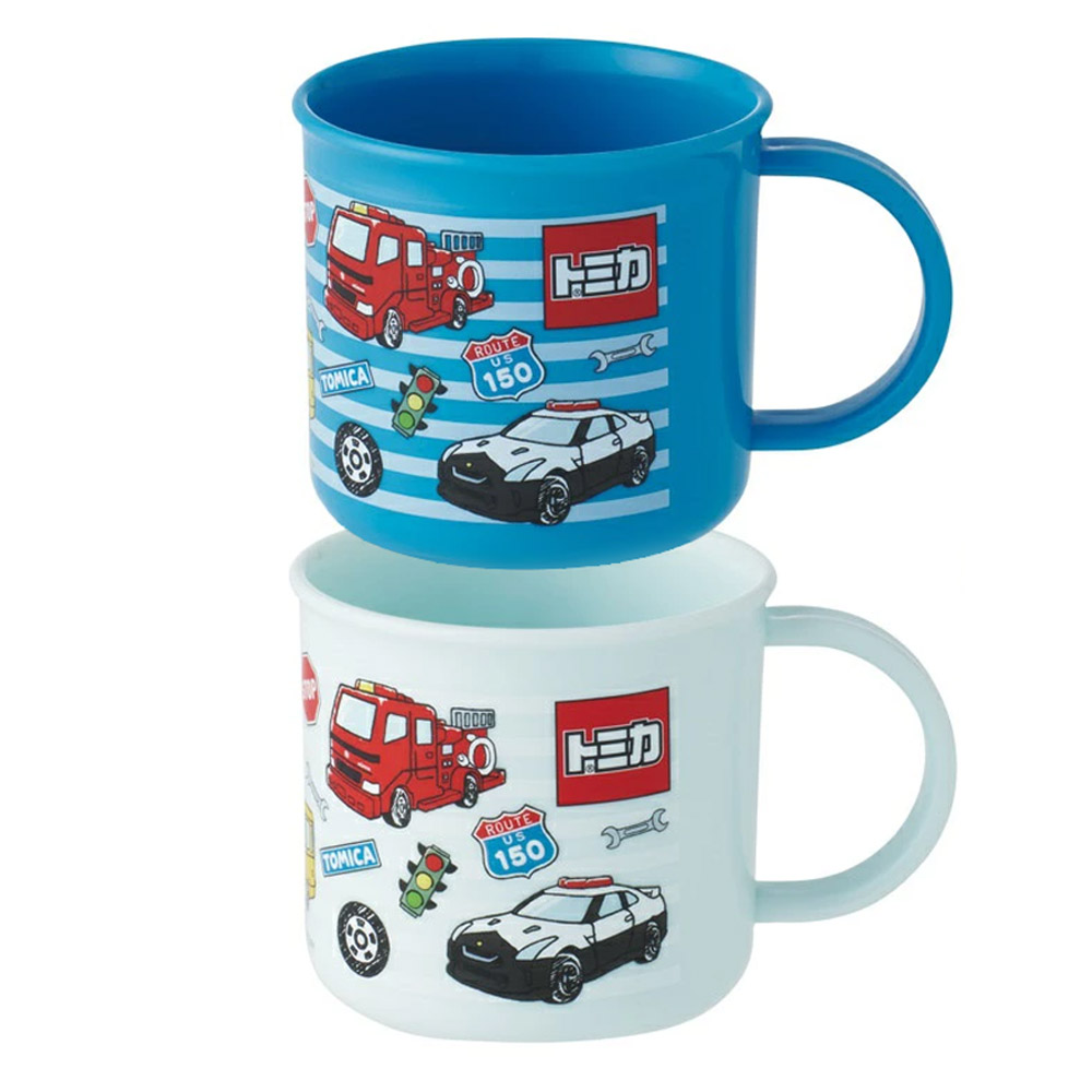스케이터 아기컵 토미카 핸들컵 200ml 2P 세트 유아컵 어린이컵 아동컵