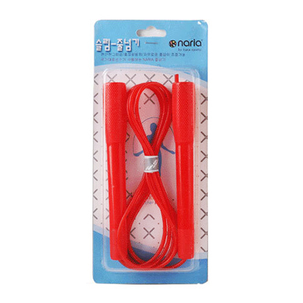 나리아 슬림 줄넘기 (빨강)