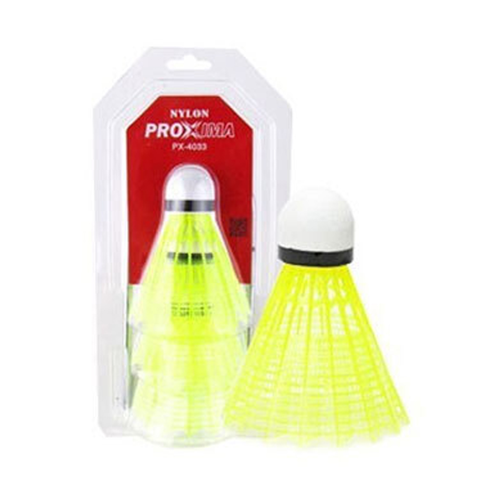 프록시마 배드민턴 셔틀콕 나일론 3개입 (PVC-PX4033)