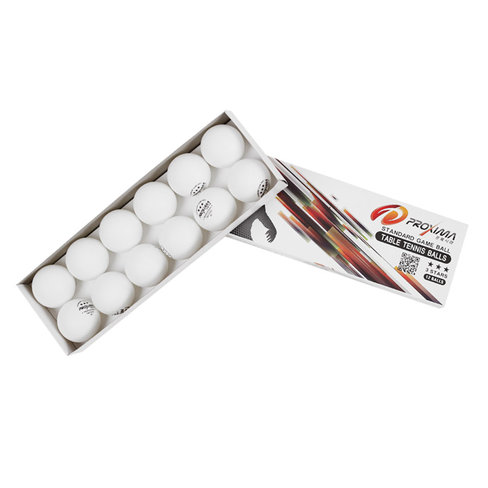 프록시마 프록시마 탁구공 12입 (화이트) (PIPXTB-0012)