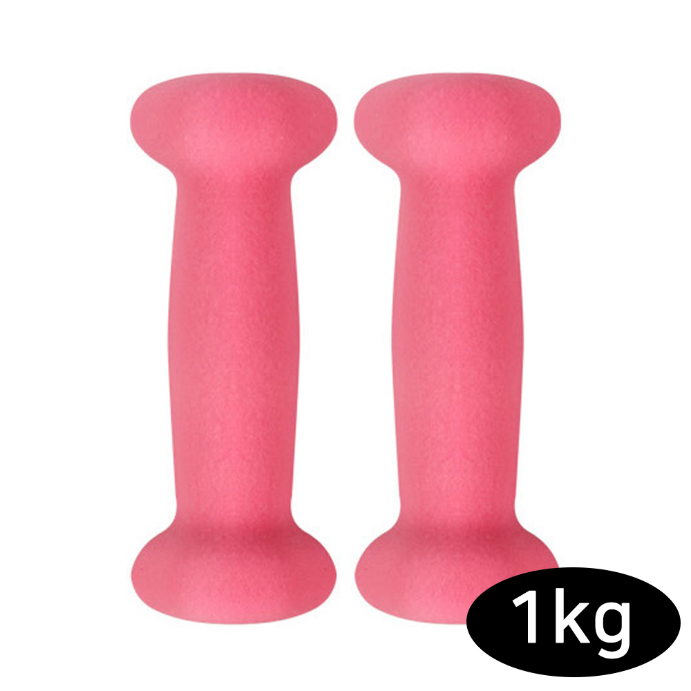 스타스포츠 피트니스 네오프렌 아령 (1kg x 2개) (핑크) (ER320-01013)