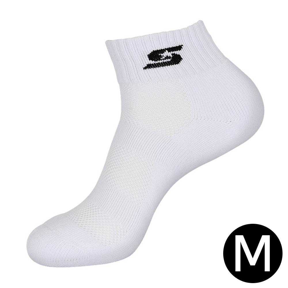 스타스포츠 스포츠양말 (단목) (화이트.블랙) (M) (TO550-03M)