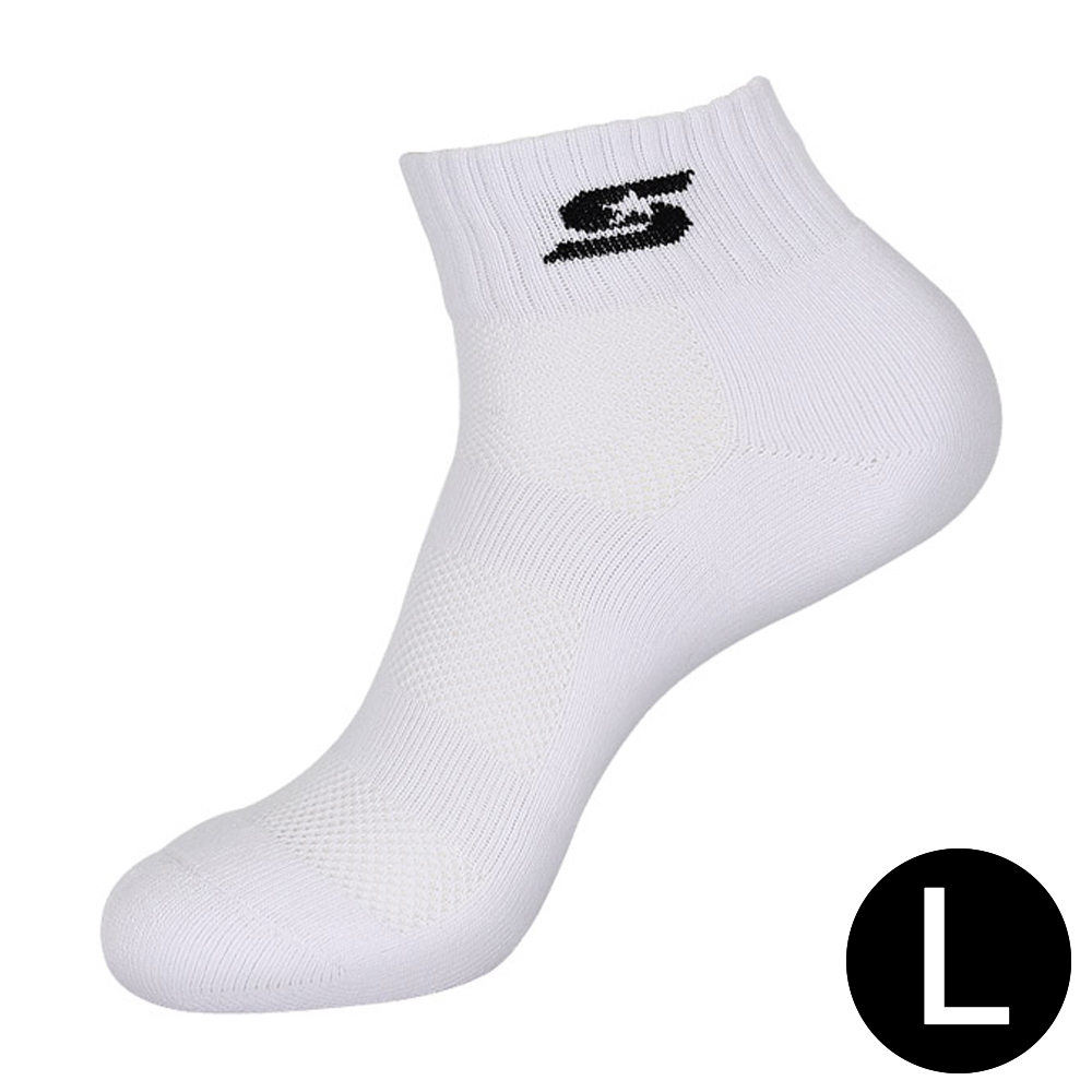 스타스포츠 스포츠양말 (단목) (화이트.블랙) (L) (TO550-03L)