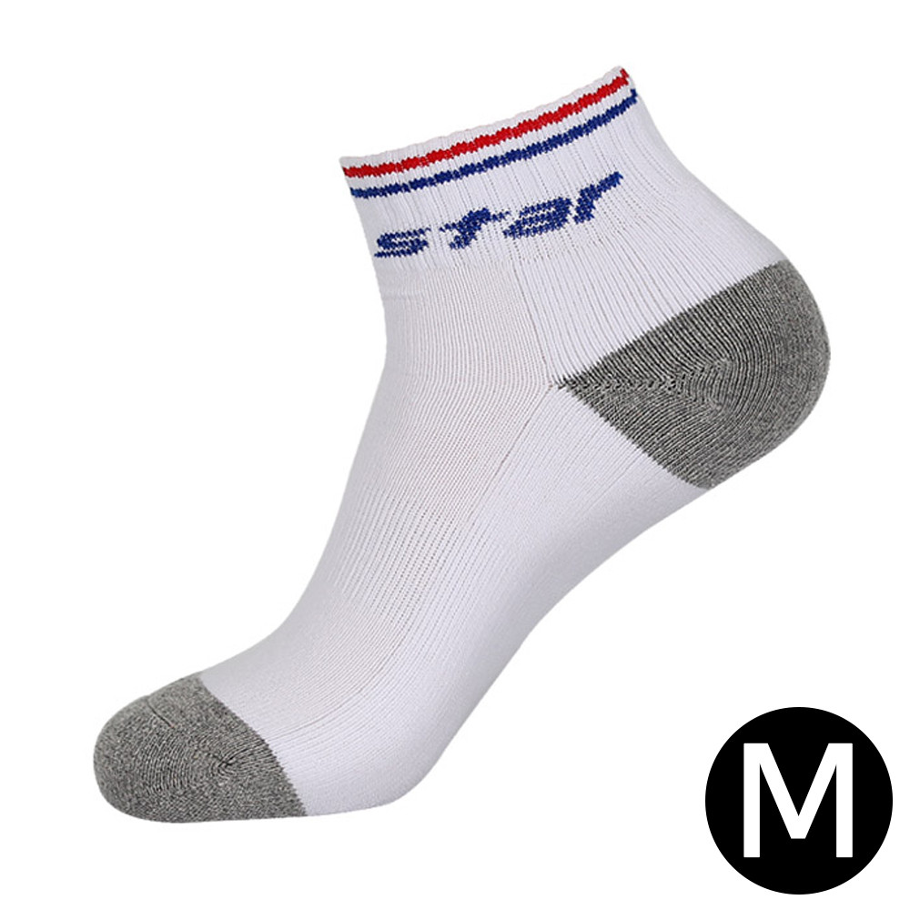 스타스포츠 스포츠양말 (단목) (화이트.태극) (M) (TO550-28M)