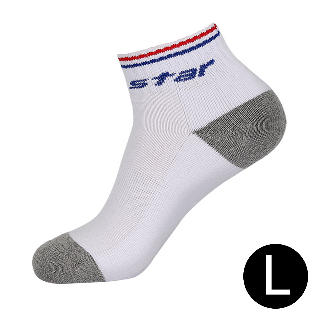 스타스포츠 스포츠양말 (단목) (화이트.태극) (L) (TO550-28L)