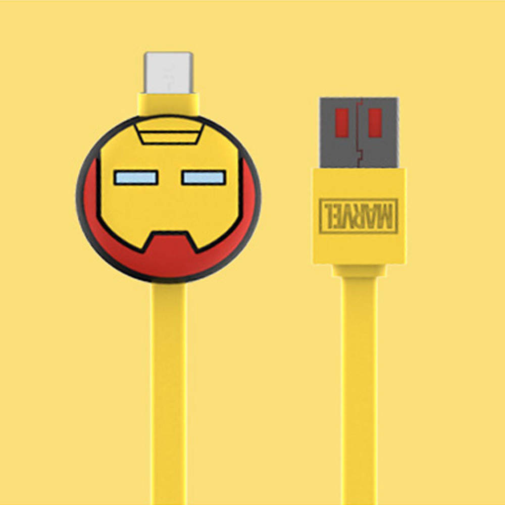 템플러 마블 5핀 케이블 1M (TEM-D5-100) (아이언맨)