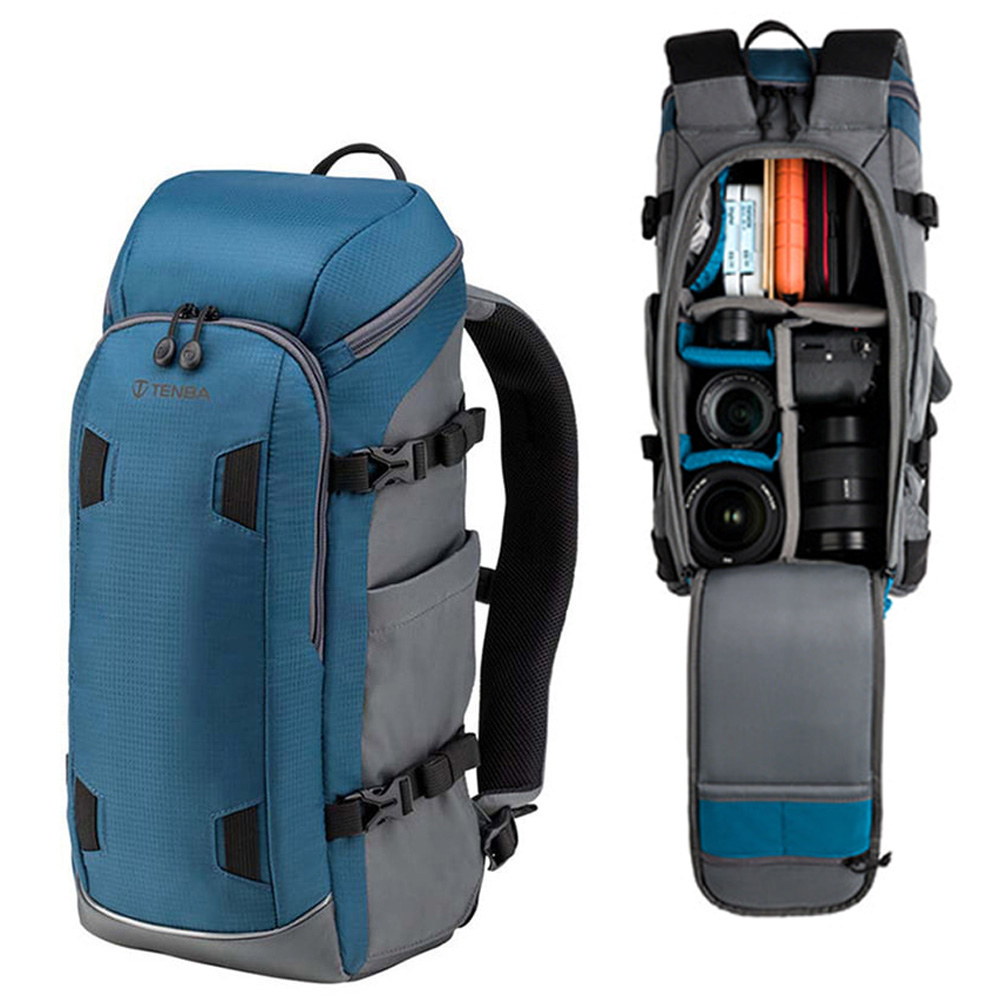 TENBA 사진작가 카메라 가방 백팩 Solstice 12L Blue (636-412)