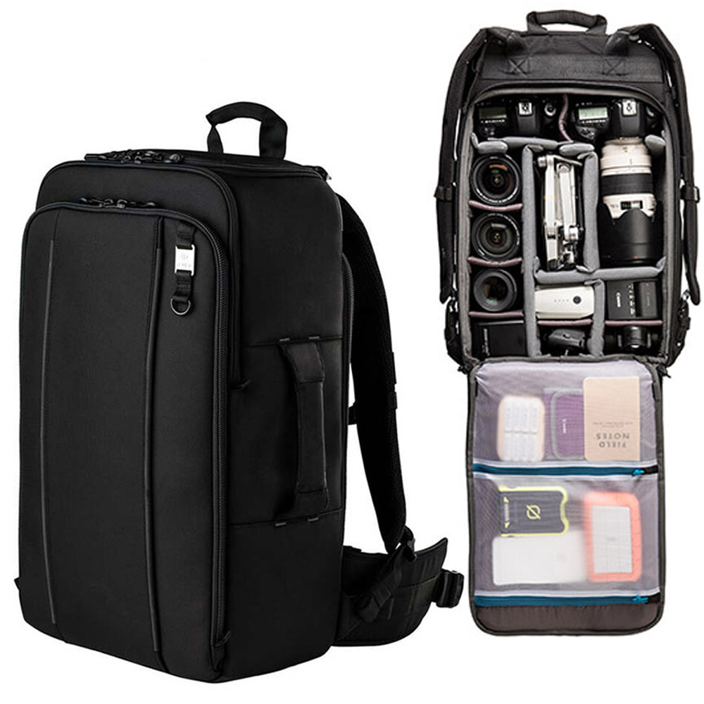 TENBA 사진작가 카메라 가방 백팩 Roadie 22L Black (638-722)