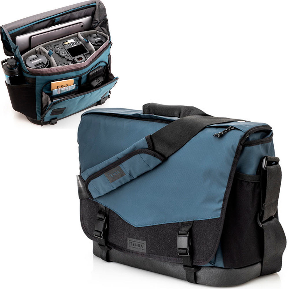 TENBA 사진작가 카메라 가방 숄더백 DSLR Messenger DNA 16 Blue (638-577)