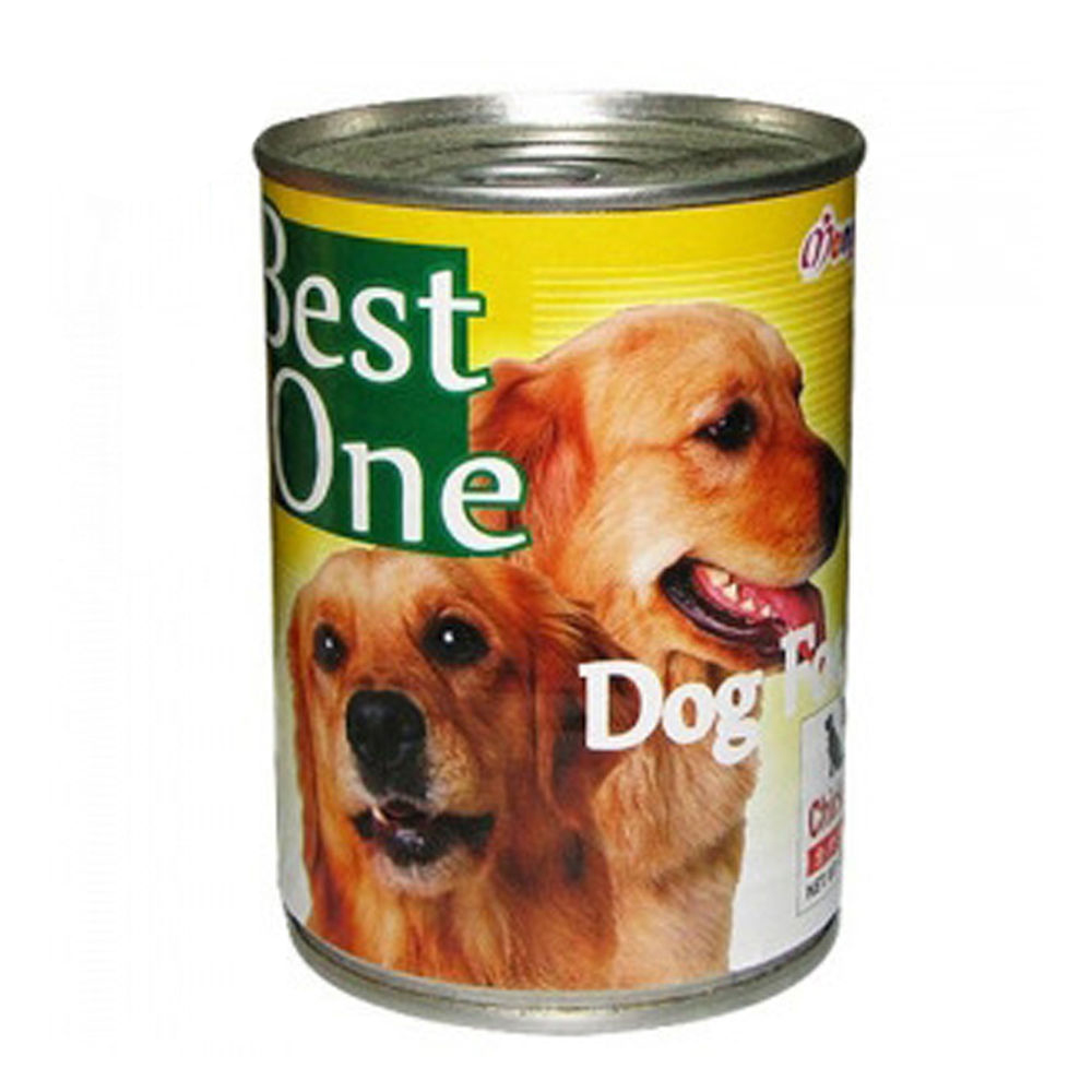 몽이 베스트원 닭고기캔 375g (강아지 캔)