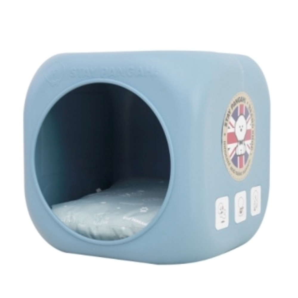 레드퍼피 빵아다이스 강아지 하우스 (파스텔블루)