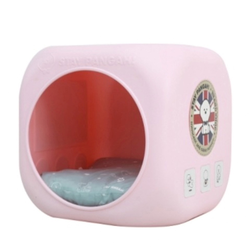 레드퍼피 빵아다이스 강아지 하우스 (파스텔핑크)