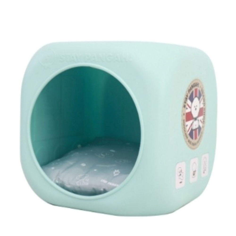 레드퍼피 빵아다이스 강아지 하우스 (파스텔민트)