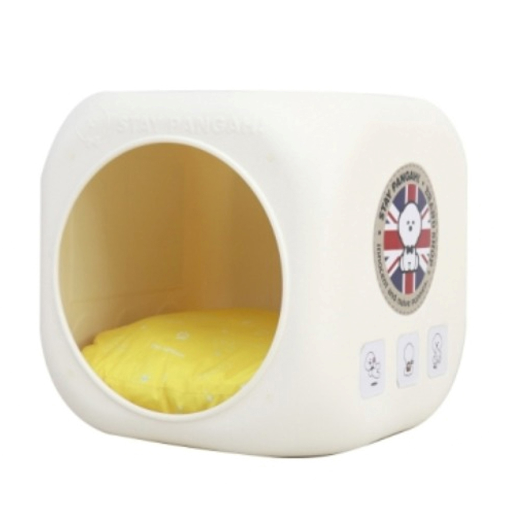 레드퍼피 빵아다이스 강아지 하우스 (아이보리)