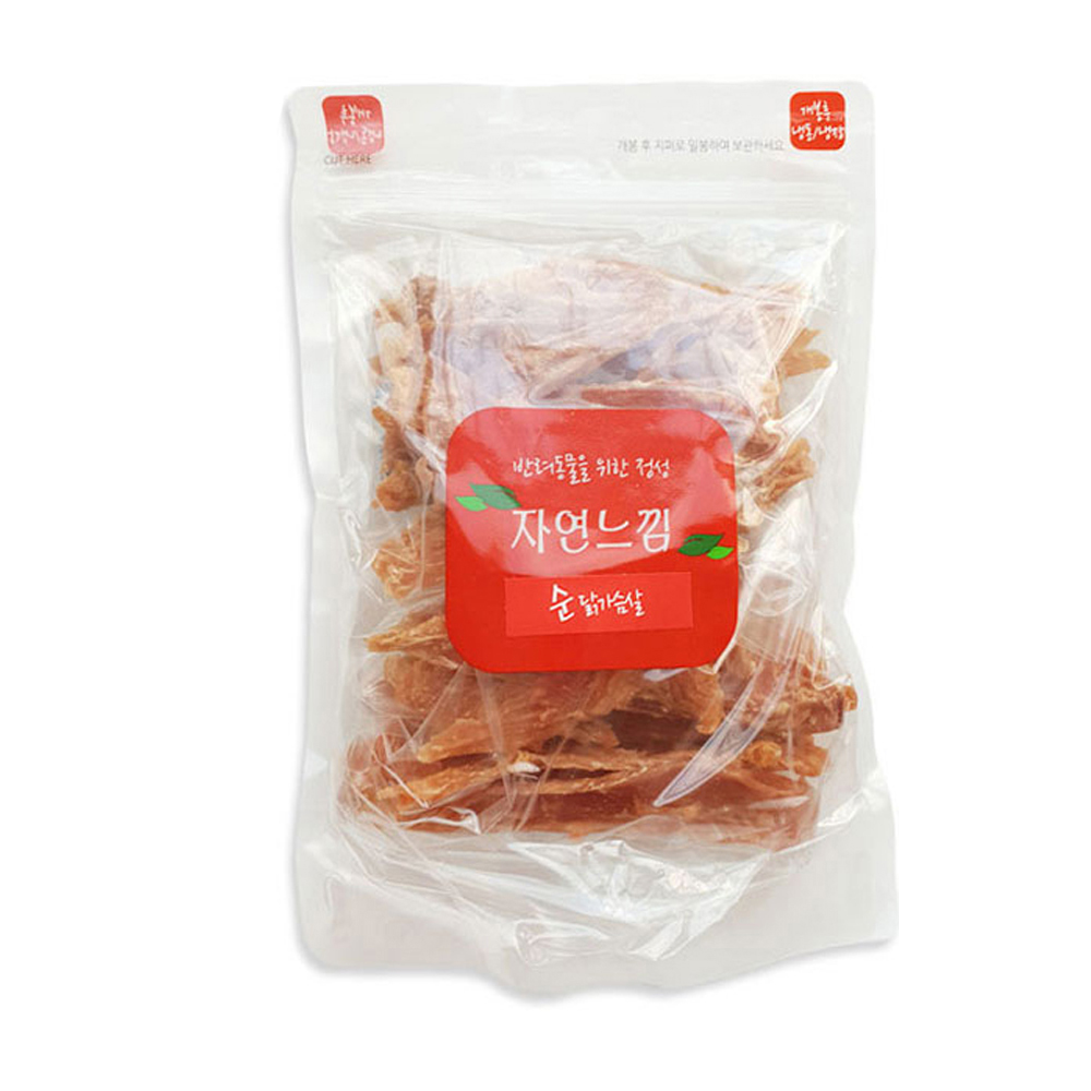 토리 자연느낌 순 닭가슴살 200g (강아지 간식)