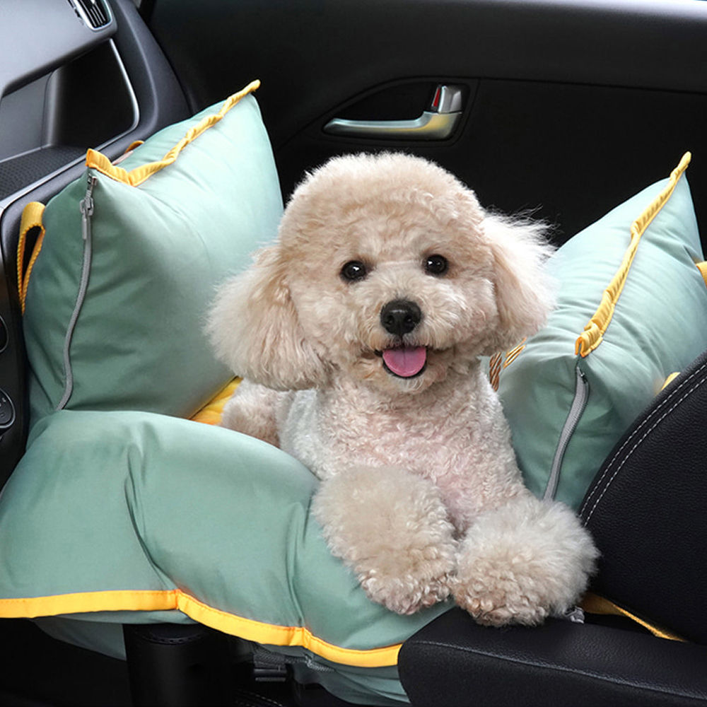 패리스독 굿슬립 강아지 카시트(카키)