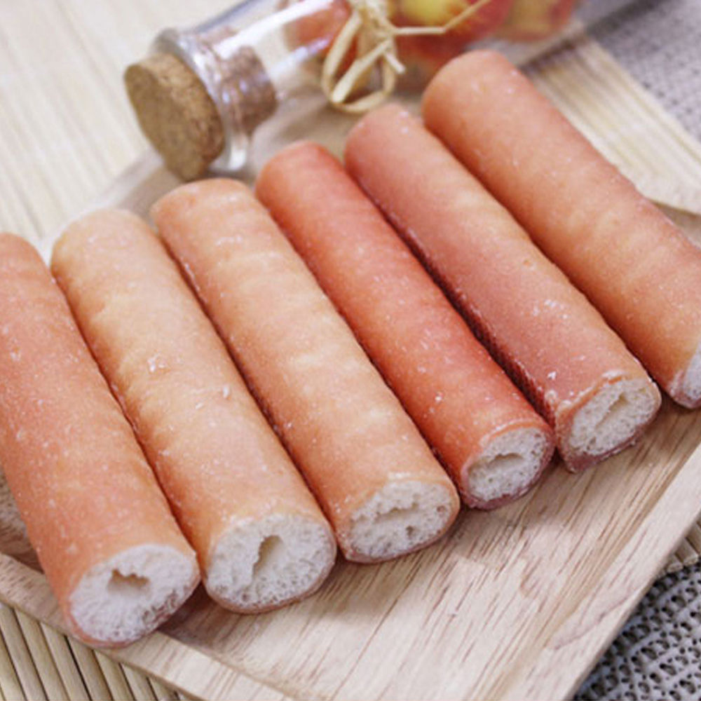 헬로도기 참좋은간식 그대로 라이스 크리스피롤 6P (라이스.치킨) (강아지 간식)