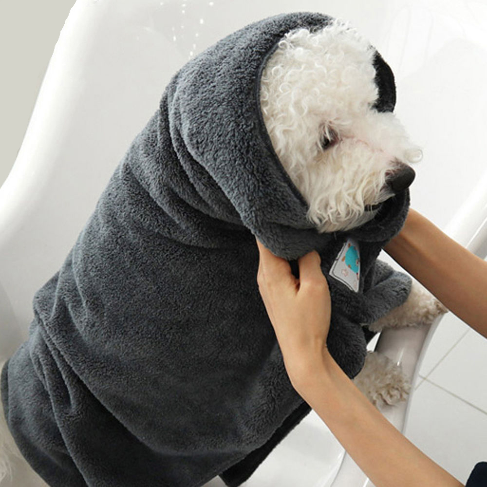 초코펫하우스 몬스터 펫타올 (다크그레이) (중형)