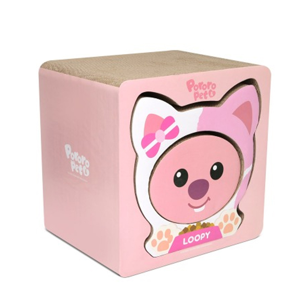 토리 뽀로로펫 3중 구조 캐릭터 고양이 스크래쳐 (루피)