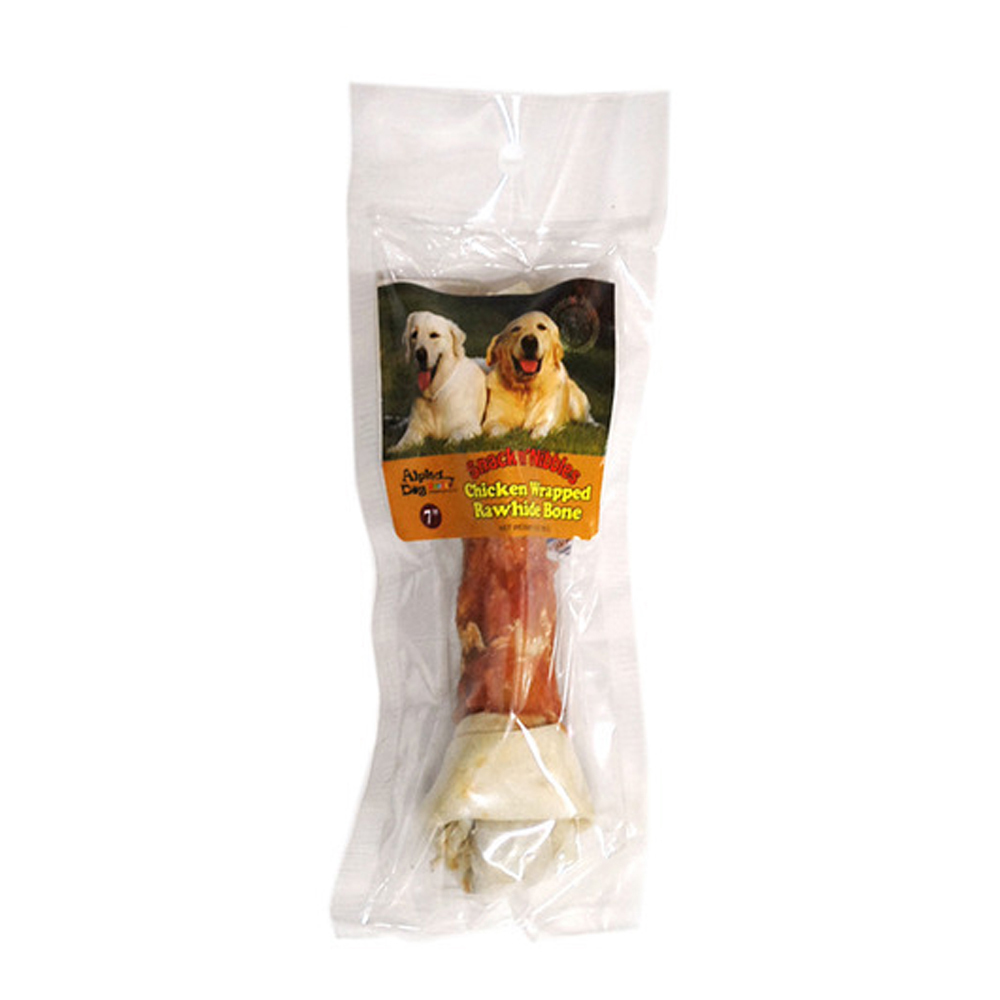 알파독 치킨 우유껌 1p (7in) (강아지 간식)