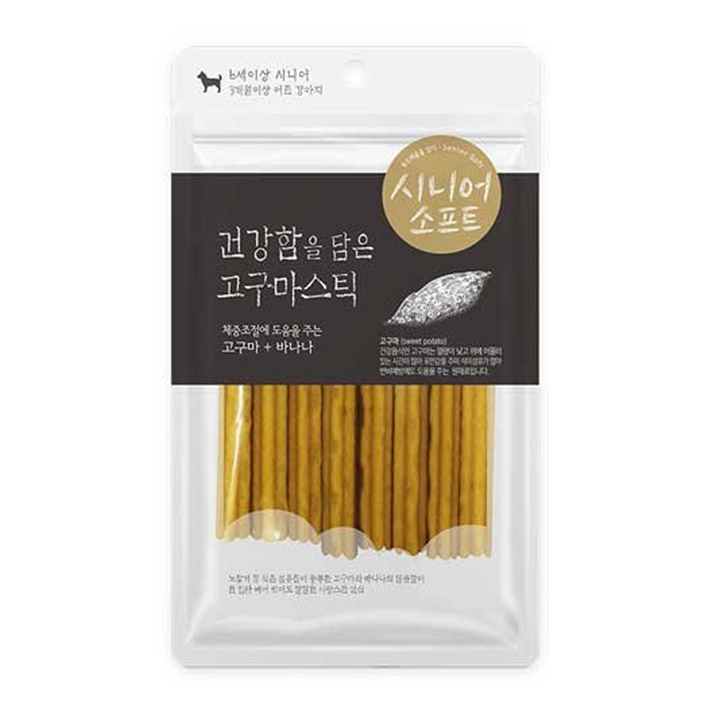 시니어소프트 건강함을담은 고구마스틱 100g (강아지 간식)
