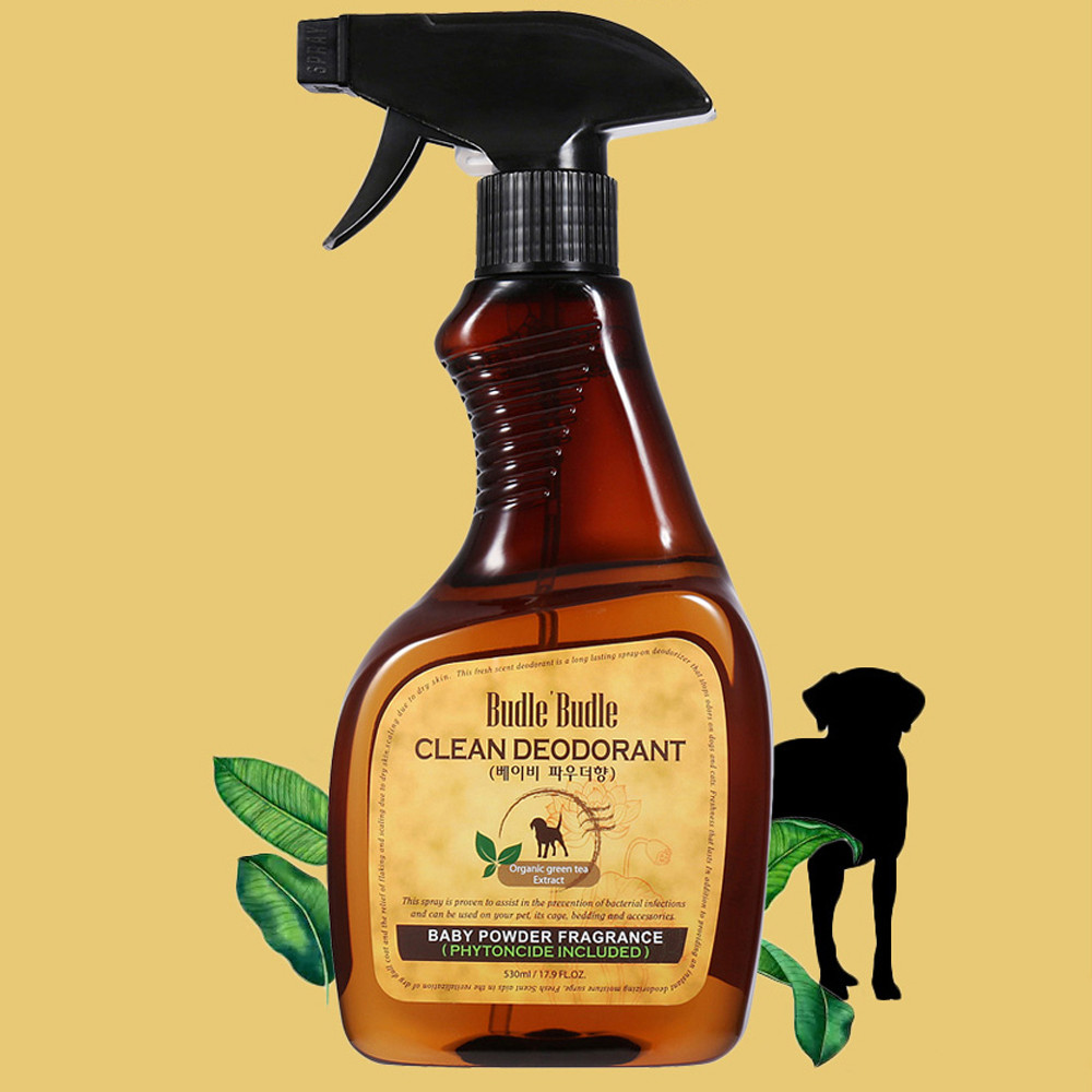부들부들 클린탈취제 530ml (베이비파우더향) (강아지 탈취제)
