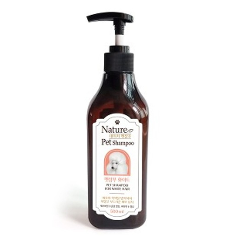 네이처펫 애견샴푸 화이트 샴푸 500ml