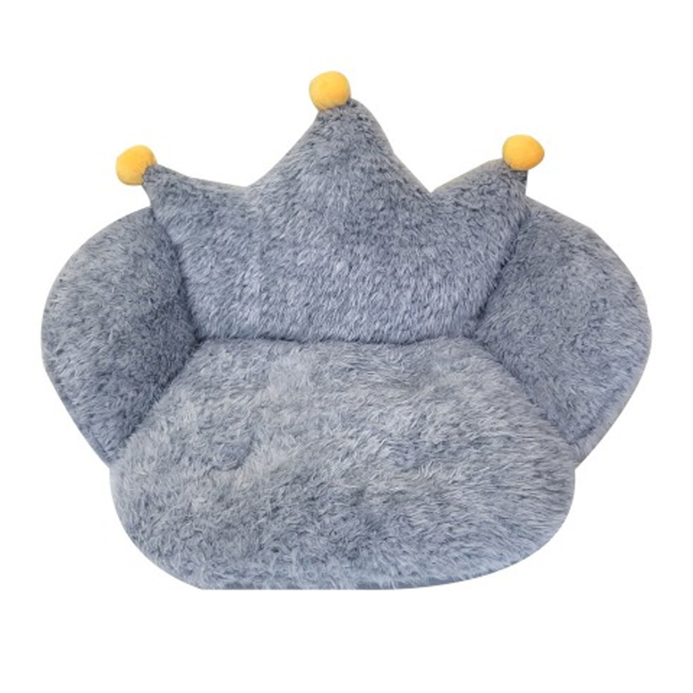 블링독 강이지 모모 반려동물 크라운 방석 (블루)